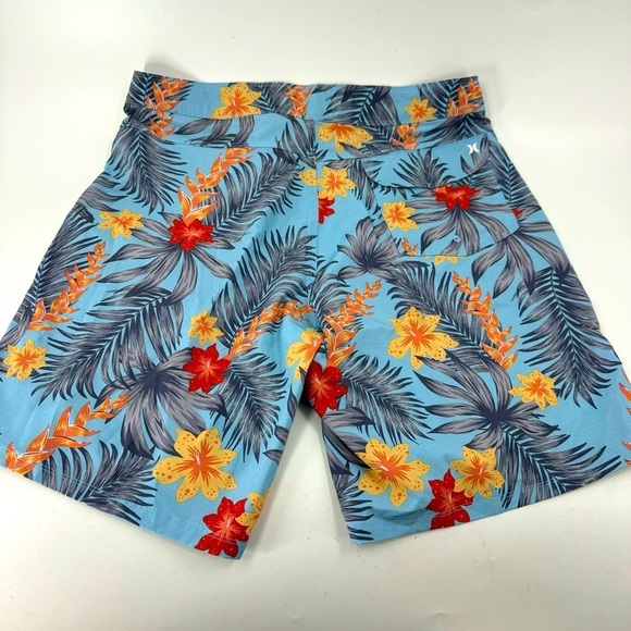 Hurley Hawaiian Print Swim Suit / Board Shorts - Picture 2 of 8